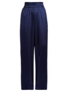 Golden Goose Deluxe Brand Sophie Wide-leg Satin Track Pants