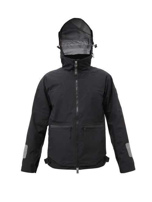 Hh -118389225 - Hh Arc Hooded Technical Coat - Mens - Black