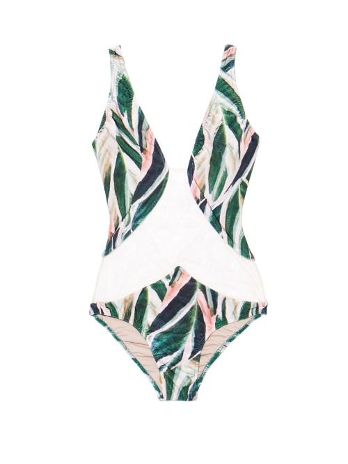 Adriana Degreas Araruta Plunging Swimsuit