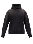 Matchesfashion.com Fear Of God - The Vintage Cotton-jersey Hooded Sweatshirt - Mens - Black