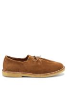 Jacques Solovire - Calvi Suede Derby Shoes - Mens - Brown