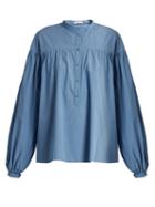 Tomas Maier Poets Balloon-sleeved Cotton Shirt