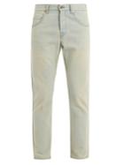 Gucci Logo-print Mid-rise Slim-leg Jeans