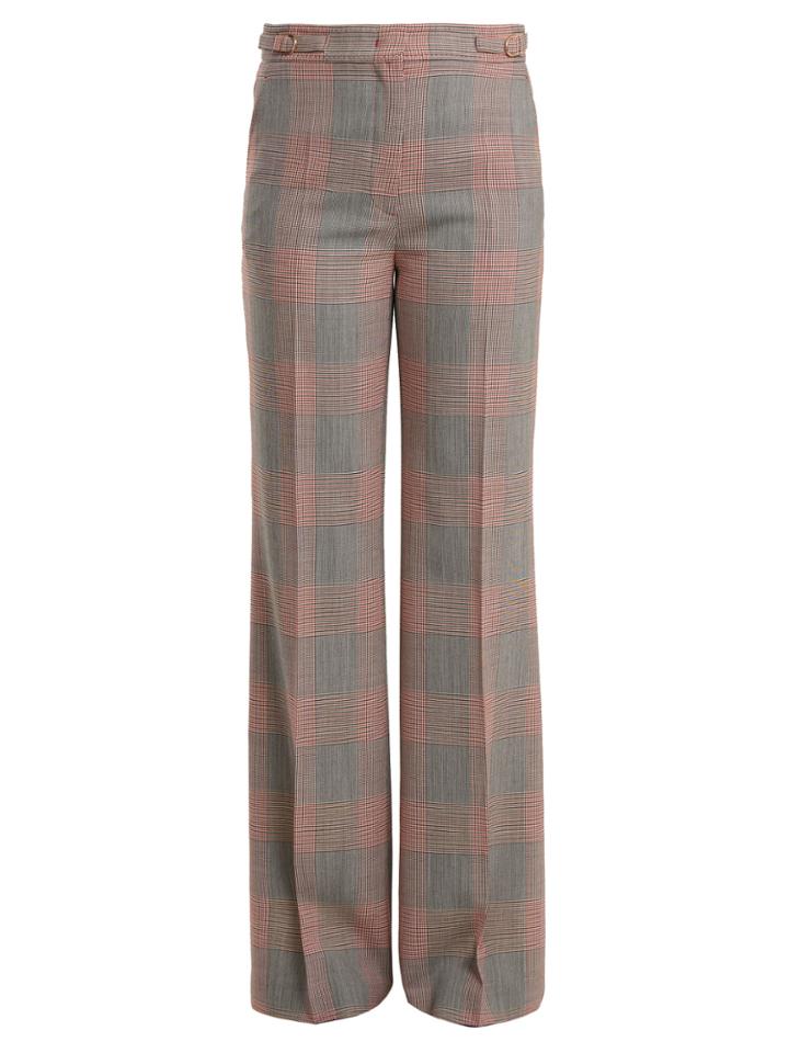 Gabriela Hearst Vesta Checked Wool Trousers