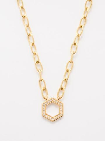 Harwell Godfrey - Foundation Diamond & 18kt Gold Necklace - Womens - Yellow Gold