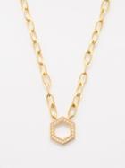 Harwell Godfrey - Foundation Diamond & 18kt Gold Necklace - Womens - Yellow Gold