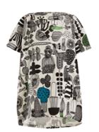 Junya Watanabe Puutarhurin Parhaat-print Cotton Dress