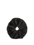 Matchesfashion.com Sophie Buhai - Elegant Silk-satin Hair Scrunchie - Womens - Black