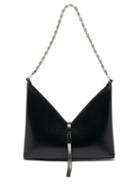 Matchesfashion.com Givenchy - Cut Out Small Leather Shoulder Bag - Womens - Black