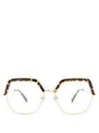 Matchesfashion.com Kaleos - Newsome Acetate And Metal Glasses - Womens - Tortoiseshell