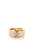Timeless Pearly - Crystal & Gold-plated Ring - Womens - Gold
