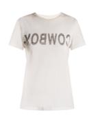 Helmut Lang Cowboy-print Cotton T-shirt