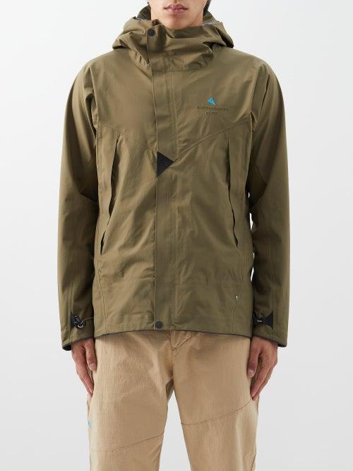 Klttermusen - Hooded Technical-shell Jacket - Mens - Dark Green