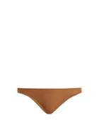 Matchesfashion.com Jade Swim - Most Wanted Low Rise Bikini Briefs - Womens - Brown