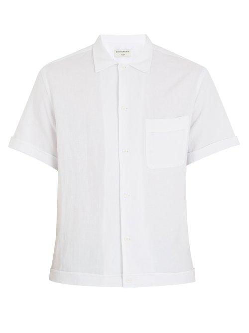 Matchesfashion.com Ditions M.r - Point Collar Casual Shirt - Mens - White