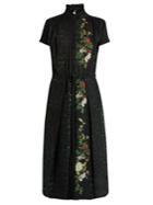 Preen By Thornton Bregazzi Wyhatt Python-print Silk Dress