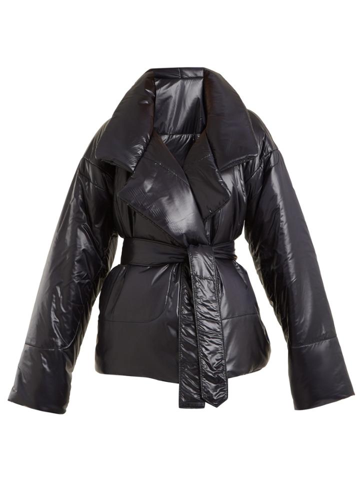 Norma Kamali Sleeping Bag Short Coat