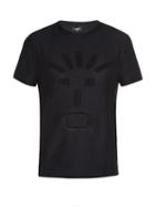 Fendi Faces-print Crew-neck T-shirt