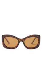Matchesfashion.com The Row - X Oliver Peoples Edina Acetate Sunglasses - Womens - Tortoiseshell