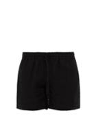 Matchesfashion.com Commas - Drawstring Linen Shorts - Mens - Black