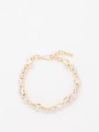 Completedworks - Crystal & 14kt Gold-vermeil Bracelet - Womens - Crystal Multi