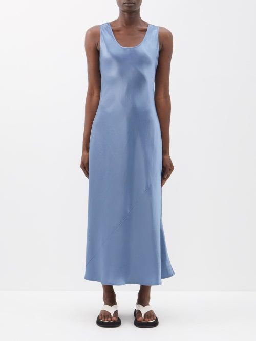 Max Mara Leisure - Ares Dress - Womens - Light Blue