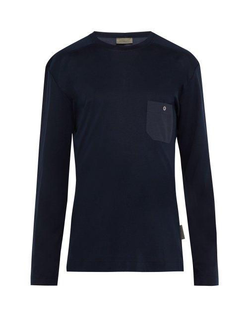 Matchesfashion.com Zimmerli - Jersey Lounge Shirt - Mens - Navy