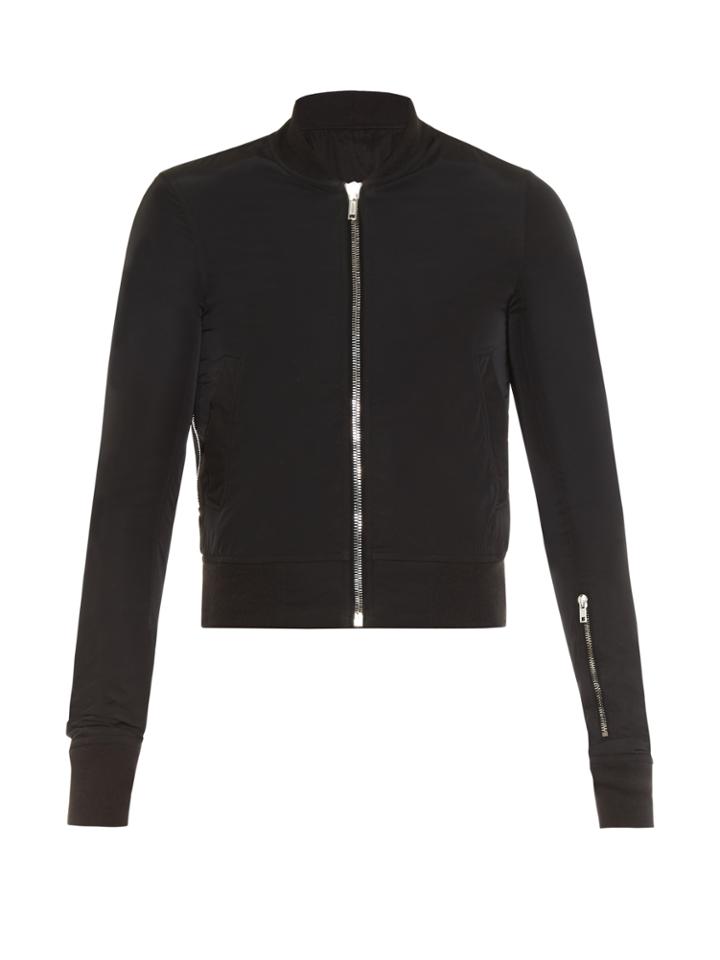 Rick Owens Sleeve-pocket Bomber Jacket