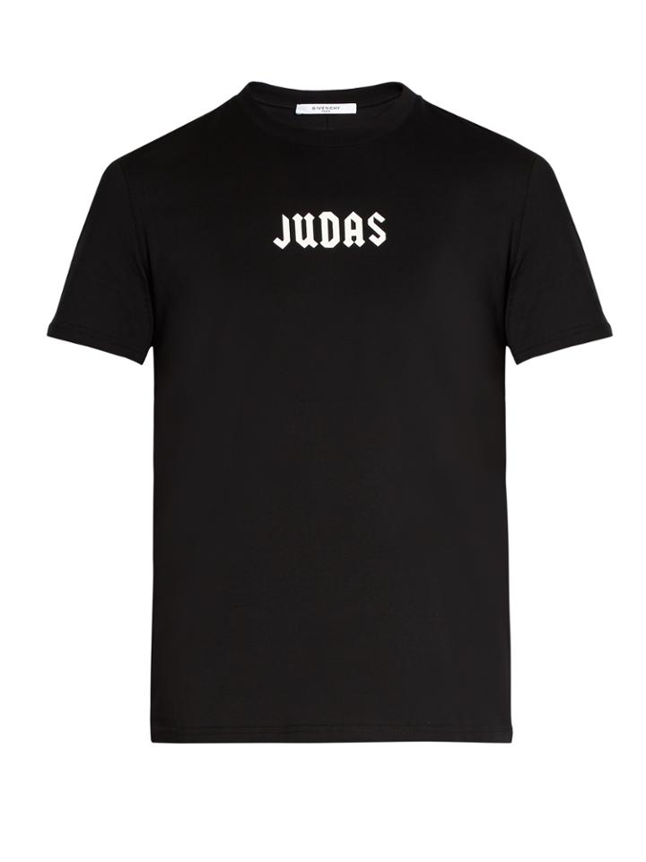 Givenchy Judas-print Cotton T-shirt