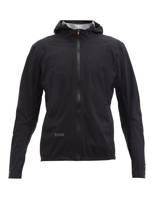Soar - Nano Technical-shell Rain Jacket - Mens - Black
