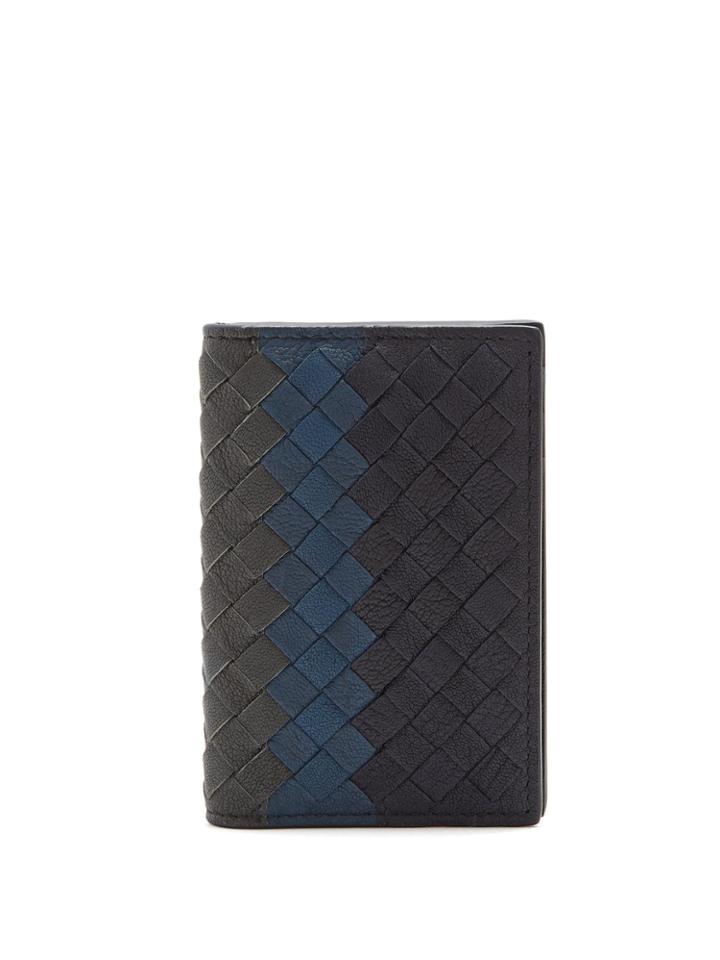 Bottega Veneta Tri-colour Folded Cardholder
