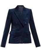 Stella Mccartney Double-breasted Corduroy Blazer