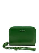 Matchesfashion.com Jil Sander - Knotted-strap Leather Wallet - Womens - Green