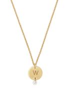 Matchesfashion.com Raphaele Canot - Set Free 18kt Gold & Diamond W Charm Necklace - Womens - Gold