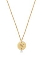 Matchesfashion.com Raphaele Canot - Set Free 18kt Gold & Diamond W Charm Necklace - Womens - Gold