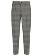 Matchesfashion.com Joseph - Edgar Tailored Check Wool Trousers - Mens - Charcoal