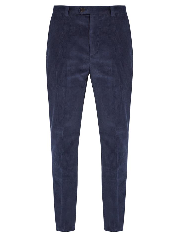 Brunello Cucinelli Slim-leg Corduroy Trousers