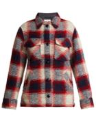 Isabel Marant Étoile Gast Checked Wool-blend Jacket