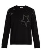 Valentino Star Stud-embellished Sweatshirt