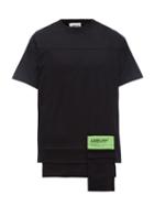 Matchesfashion.com Ambush - Waist Pocket Cotton T Shirt - Mens - Black