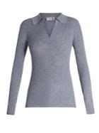Frame V-neck Wool-blend Sweater