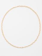 Zo Chicco - Floating Diamond And 14kt Gold Necklace - Womens - Gold Multi