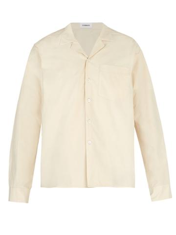 Commas Long-sleeve Camp-collar Shirt