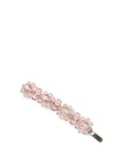 Matchesfashion.com Simone Rocha - Floral Crystal Bead Hair Clip - Womens - Pink