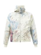 Alexander Mcqueen - Divine Comedy-print Hooded Jacket - Mens - Cream Multi