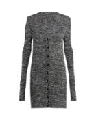 Matchesfashion.com Bottega Veneta - Long Sleeved Chenille Cardigan - Womens - Grey Multi