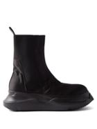 Rick Owens Drkshdw - Beatle Abstract Nylon-jersey Boots - Mens - Black