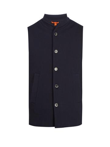 Barena Venezia Button-through Cotton Sleeveless Sweater