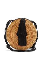 Wai Wai Petite Balaio Woven-rattan Bag