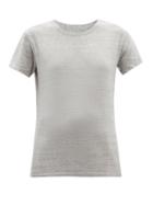 Officine Gnrale - Lara Cotton-blend Jersey T-shirt - Womens - Mid Grey